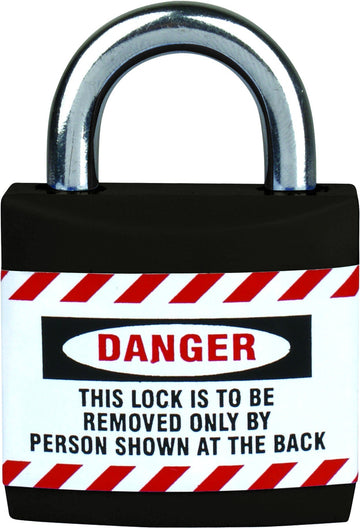 ISOLOCK lockout padlock with 150mm wire and keyed different cylinder