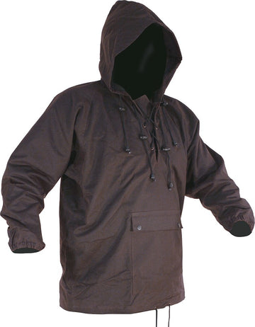 Esko Oilskin Long Sleeve Lace-up Parka
