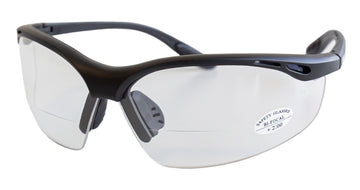 Esko bi-focal magnifying safety glasses x2.0 with silicon nose bridge and temple pads