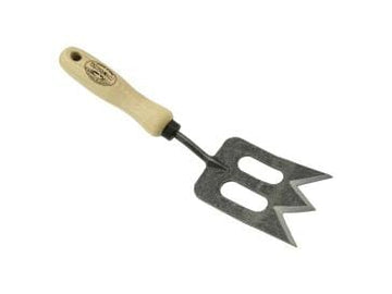 Dewit Handspork hand-forged steel spade-fork with ash wood handle