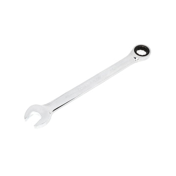 GEARWRENCH 46mm metric combination ratcheting wrench with 72-tooth box end