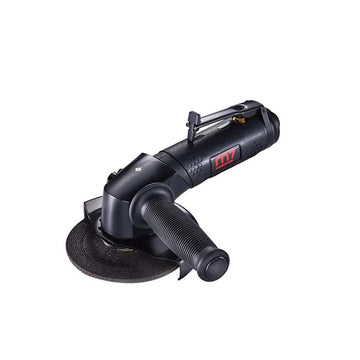 M7 125mm pneumatic angle grinder with side handle and safety lever throttle