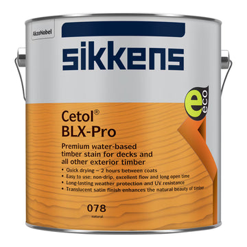 Sikkens Blx-Pro Natural 4L water-based timber stain can