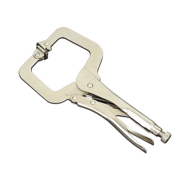 280mm/11" Locking C-Clamp with Swivel Pads | Alltrade