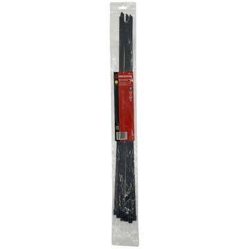Crescent 10Pc 520x7.9mm 316SS Black Cable Ties | Accent Tools