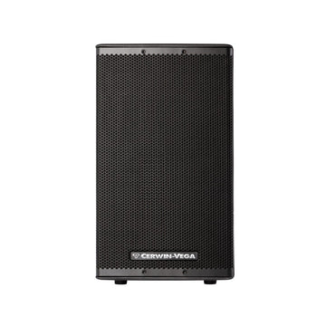 Cerwin Vega CVX-10 10 inch powered 2-way loudspeaker, black finish, front view