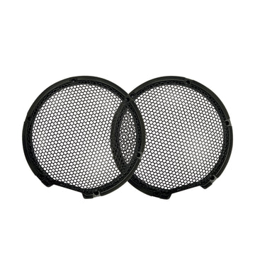 Alpine DP2-65C 6.5 inch speaker grille pair front view