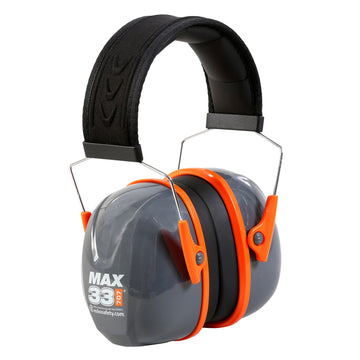 Esko Max33 707 banded earmuff hearing protection, Class 5 33dB