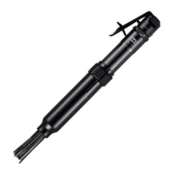 M7 pneumatic needle scaler with straight needles and quick release lock button