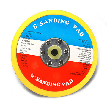 Formula 150mm 6 hole backing pad for air sanders