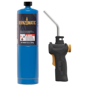 BernzOmatic Gas Torch & Propane Cylinder Kit | Hobeca