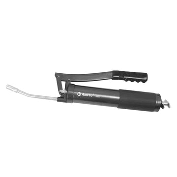 AmPro Professional Grease Gun 14 oz lever type with 6 inch extension pipe