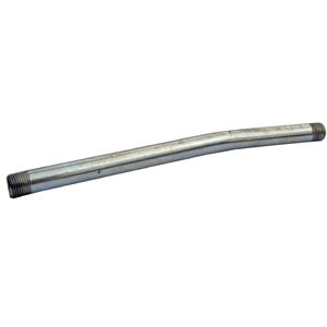 Groz steel grease gun extension 150mm with 1/8 inch BSPT threads