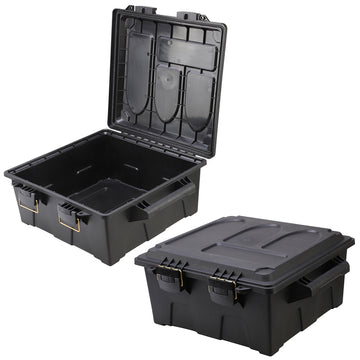 Woodbuilt Utility Field Box Black Large SQ 26.5L | Alltrade