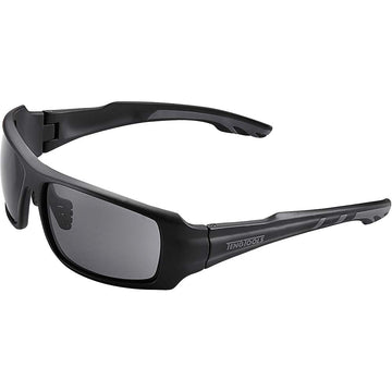 Teng Collection black and grey frame safety glasses, straight arms