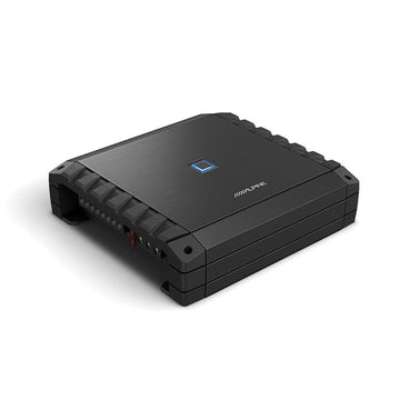 Alpine S2-A36F 4-channel digital amplifier, front view