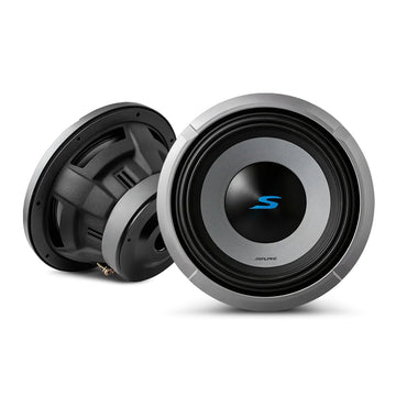 Alpine S2-W10D4 10 inch subwoofer with carbon fiber cone and dual voice coils