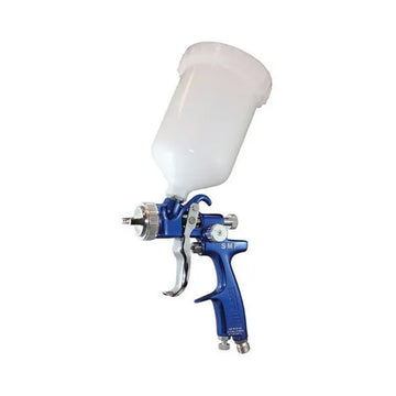 ITM gravity spray gun with stainless steel pot and 1.8mm nozzle