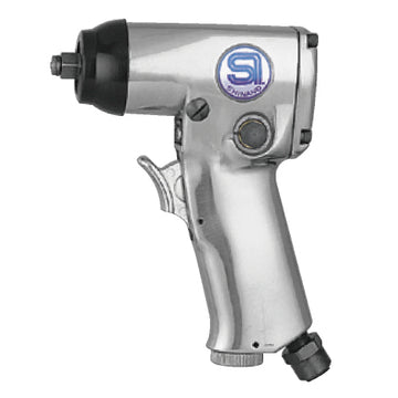 Impact wrench 10mm 3/8 square drive with push button reverse