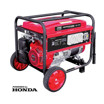 ITM 7.5 kVA petrol generator with Honda GX390 engine and wheel kit