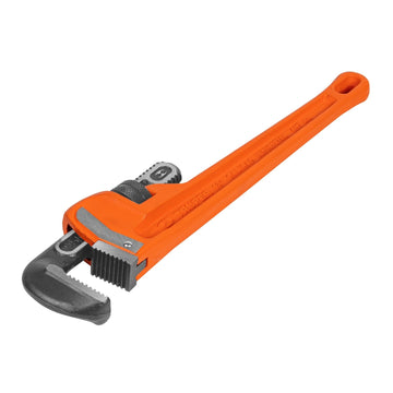 Truper 450mm pipe wrench with adjustable chrome molybdenum steel jaws