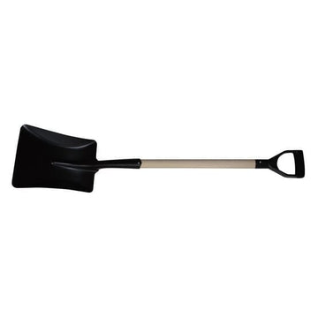 Viking Trade Shovel Square Mouth No.8 with D-handle and plastic grip