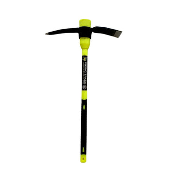 Viking Trade Pick Mattock 5Lb with yellow fibreglass handle and black steel head