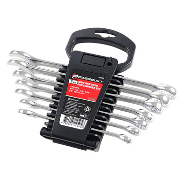 Clearance - Powerbuilt 7pc Imperial R&OE Spanner Set | Alltrade