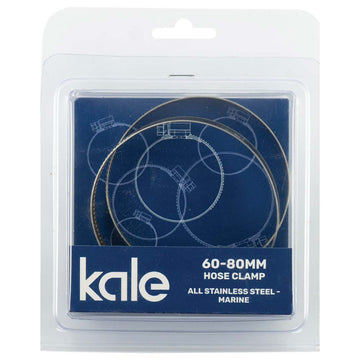 Kale WD12 60-80mm W4-R (2pk) - All Stainless Marine | ISL