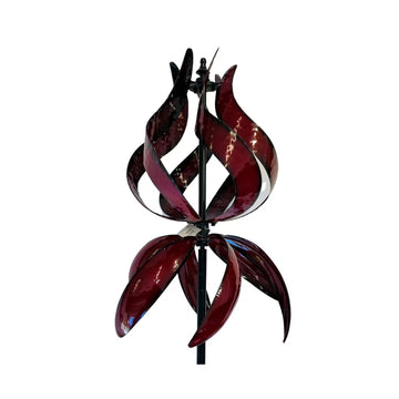Omni Wind Sculpture Red Sunset garden ornament