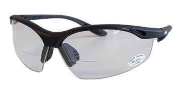 Esko bi-focal magnifying safety glasses x3.0 with silicon nose bridge and temple pads