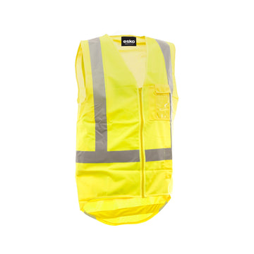 Esko Yellow Premium D/N Safety Vest - With ID Pocket