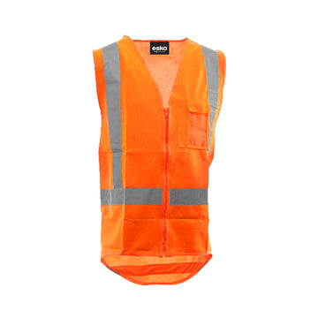 Esko Orange Premium TTMC-W23 Safety Vest - With ID Pocket