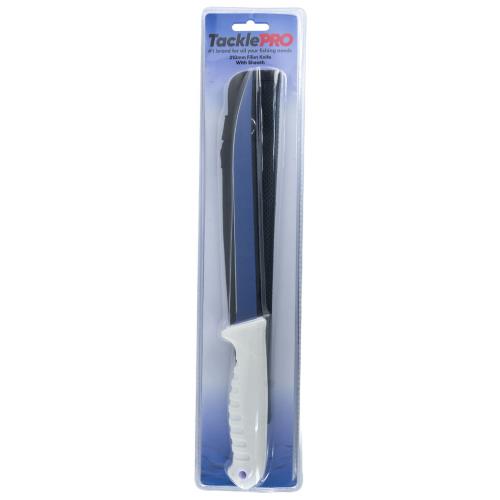 TacklePro 8in Fillet Knife With Sheath - 210mm