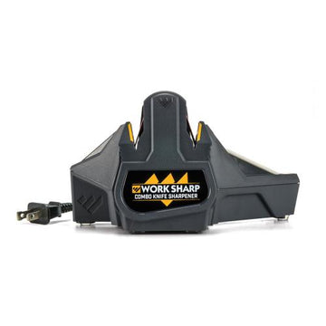 Work Sharp Combo Knife Sharpener with powered belt and ceramic honing rod