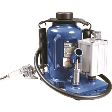 ITM air-hydraulic bottle jack 30000kg with handle and hose