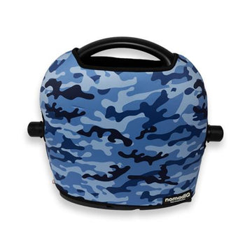 NomadiQ BBQ Pouch in marine colour, neoprene protective cover