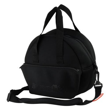 NomadiQ stove pouch with storage pocket in black neoprene
