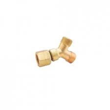 Duroweld Y piece LH 58 UNF thread for welding hose regulator outlet