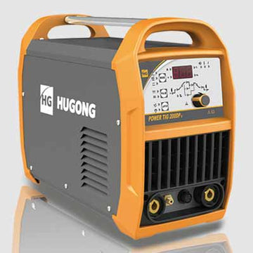 Hugong E TIG 200DP III DC inverter TIG and stick welder, front view