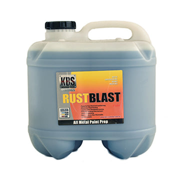 KBS 3-step rust treatment process diagram