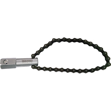 Teng 1/2 inch drive chain oil filter wrench with 120mm capacity