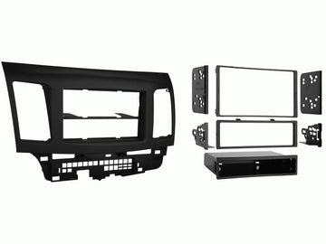 Metra facia kit for Mitsubishi Lancer Galant 2007–2017 single double DIN black