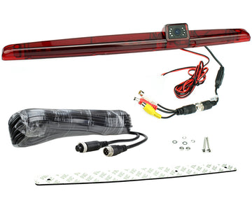 CAM-29 universal reverse camera mounted in brake light housing