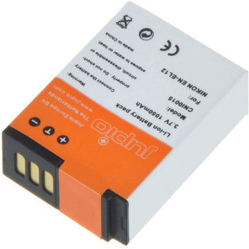 Jupio Camera Battery Nikon En-El12 3.7v 1050mah | Formula