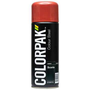 Colorpak Coloursteel Aerosol Spraypaint Scoria can