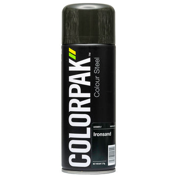 Colorpak Coloursteel Aerosol Spraypaint Ironsand can