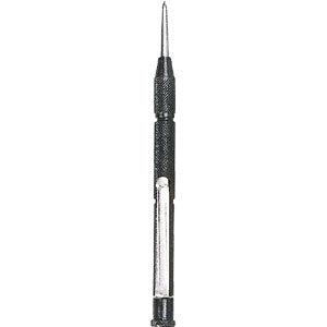 Groz scriber with pocket clip and knurled chuck, 89mm length