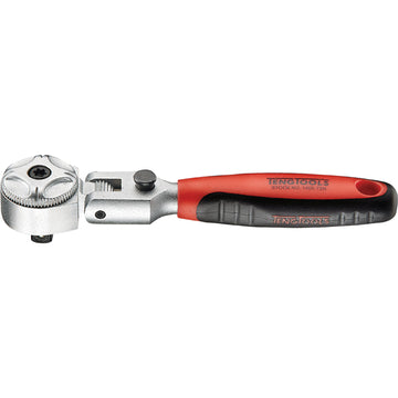 Teng 1/2in drive flex-head stubby ratchet handle 72 tooth