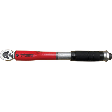 Teng 1/4 inch drive torque wrench 5–25 Nm with ratchet head and dual scale